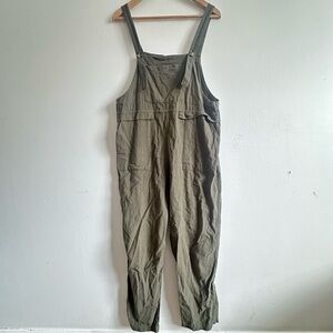 Olive Green Women's Jumpsuit